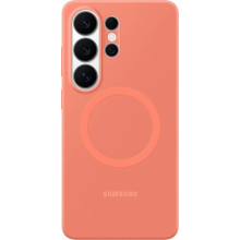 Samsung S948 S26 Ultra Silicone Magnet Case Coral Red Blue EF-ES948COE